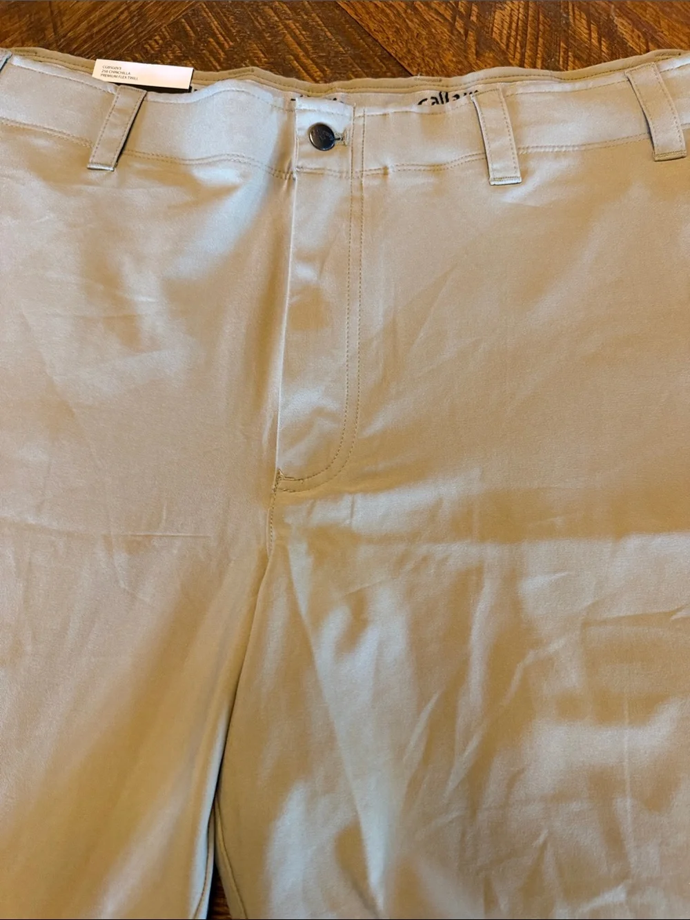 Callaway Men's performance Golf Shorts in Light Khaki Sz 40 brand new with tags
